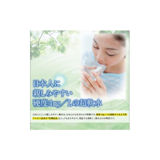 ふるさと納税 水・砿物お水 500mL〜999mL 鹿児島県 飛泉市 E5-2266／ 6回定期 生まれながら塩基海水浴場水 財寶温泉 2L×9本