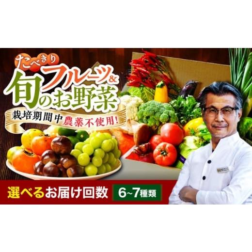 ふるさと納税 セット・詰合せ 愛媛県 大洲市 シェフの目線 全6回定期便 野菜×フルーツセット 6から7種 単身・二人暮らし用セット 大洲市/(有)ヒロファ…