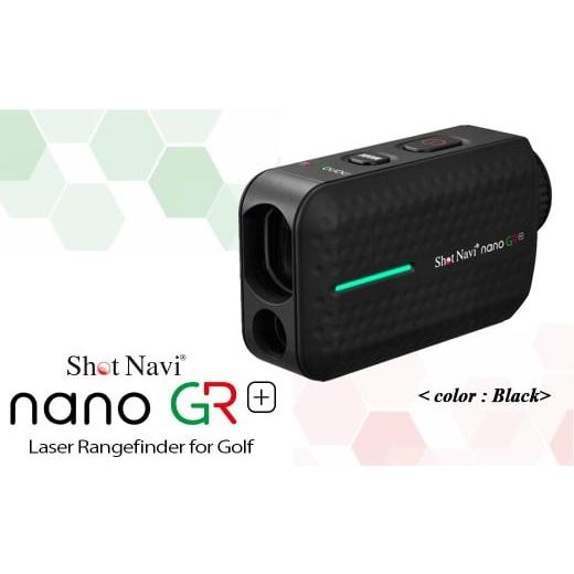 ふるさと納税 ゴルフグッズ 埼玉県 深谷市 Shot Navi nano GR+(ショットナビ ナノ GR プラス) カラー:ブラック 11218-0946 ブラック