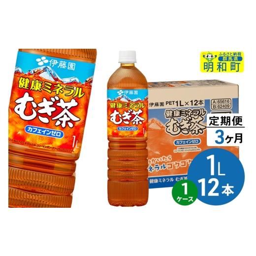 ふるさと納税 お茶類 群馬県 明和町 《定期便3ヶ月》健康ミネラルむぎ茶 伊藤園 1L×12本 1ケース ふるさと納税 お茶 麦茶 ペットボトル 国産 伊藤園の画像