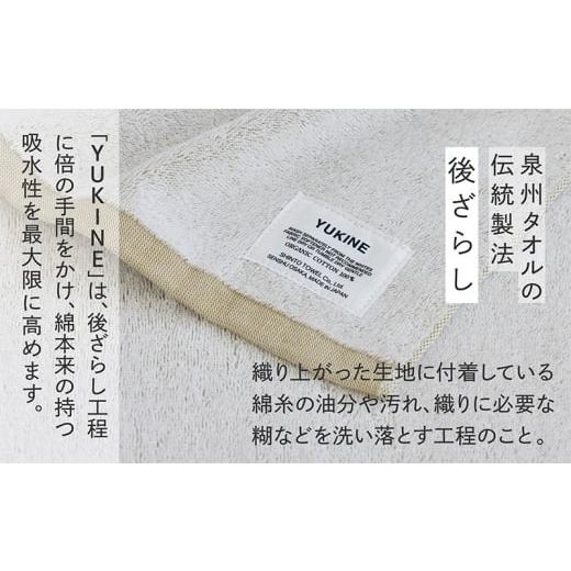 ふるさと納税 タオル・寝具 バスタオル 大阪府 泉佐野市 SHINTO TOWEL「ユキネ・バスマット＆バスタオル」ki（黄） オーガニックコットン100% 国産 吸水 普段…_2