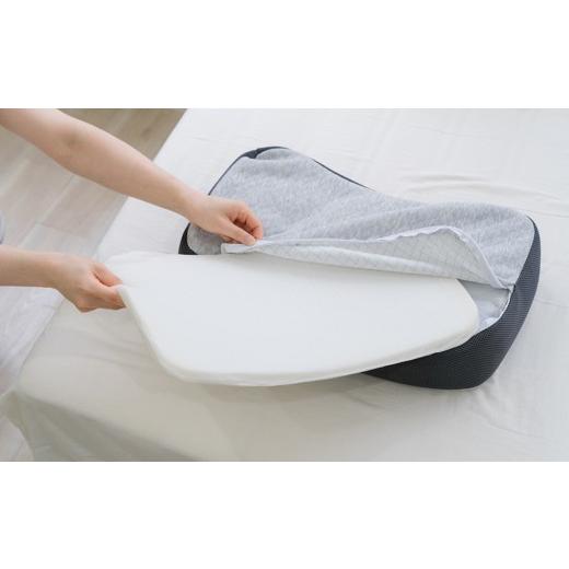 ふるさと納税 タオル・寝具 枕 三重県 四日市市 高さを２段階で変えられるので、自分ならではのベストポジションが得られる セルフフィッティング枕「高さ調整…_3