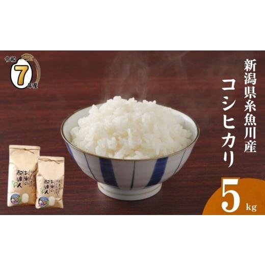 ふるさと納税 米 コシヒカリ 新潟県 糸魚川市 2025年12月発送 令和7年産 新米予約 新潟県 糸魚川産 コシヒカリ 5kg 2025年産 農家直送 お米の配達人「香り・…