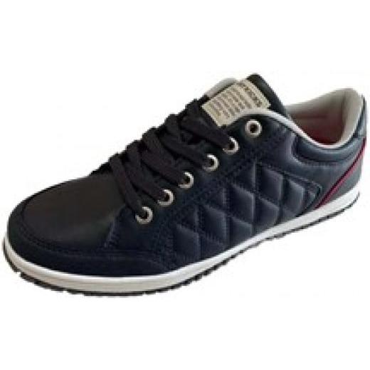 ふるさと納税 ファッション 靴 奈良県 川西町 紳士用カジュアルスニーカー JK 1312(ブラック / 25.0cm) (ブラック / 25.0cm)