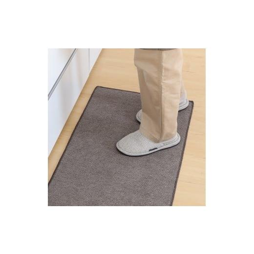ふるさと納税 雑貨・日用品 和歌山県 海南市 PallyPally キッチンマット 240cm BR ブラウン