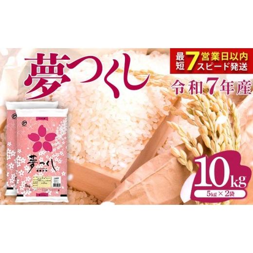 ふるさと納税 米 福岡県 大木町  最短7営業日以内発送 福岡県産米 夢つくし 10kg 令和7年産 北海道・沖縄・離島は配送不可 | 精米 単一米 単一原料米 7年産 国…