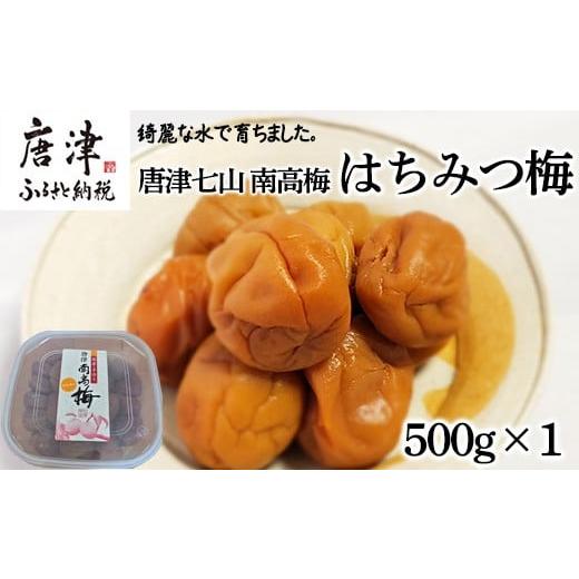 ふるさと納税 加工品等 梅干 佐賀県 唐津市 唐津市七山南高梅 はちみつ梅 (500g×1) 梅干し うめぼし うめ しそ ご飯のお供 #irodoriからつ四季の返礼品