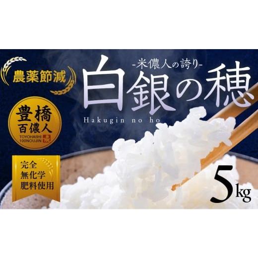 ふるさと納税 米 愛知県 豊橋市 単品 令和8年産 米儂人の誇り 白銀の穂 5kg お米 おこめ 米 コメ kome 令和8年 令和8年産:白銀の穂 5kg
