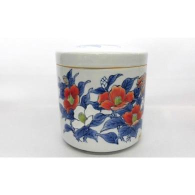 ふるさと納税 仏具・神具 佐賀県 有田町 カメリアエンディングボックス(骨壺)(木箱付)深海三龍堂 骨つぼ 終活 こつつぼ 故人 供養 A150-28