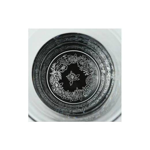 ふるさと納税 雑貨・日用品 グラス 和歌山県 海南市 みよし漆器本舗 紀州塗り ぬりもん de Verre フリーグラス 銀 蒔絵 ボタニカル 210ml 銀の画像