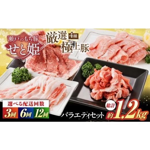 ふるさと納税 豚肉 バラ 広島県 福山市 全12回定期便 バラエティセット約1,200g mn(肩ロース・バラ・小間切れ・豚トロ 各300g) 豚肉 ぶたにく こま切れ ロー…