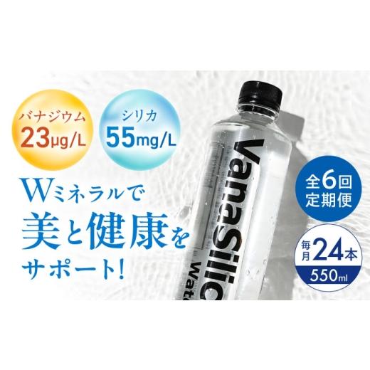 ふるさと納税 水・ミネラルウォーター 500mL〜999mL 大阪府 高槻市  全6回定期便 VanaSilica Water （バナシリカ ウォーター） 湯布院のバナジウム＆シリカ天…_1