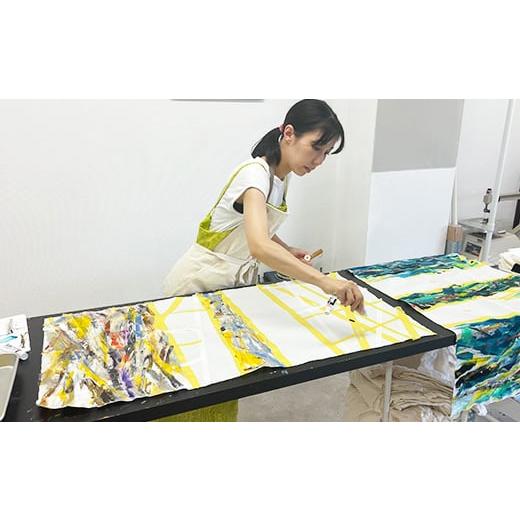 ふるさと納税 カバン ボディバッグ・ワンショルダー 静岡県 浜松市 ボディバッグ Weave wind- 吹く風に（ブラック × パープル）古橋織布 織物職人が作る上質…の画像