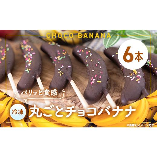 ふるさと納税 菓子 大阪府 和泉市 和泉市丸ごとチョコバナナ×6本(冷凍