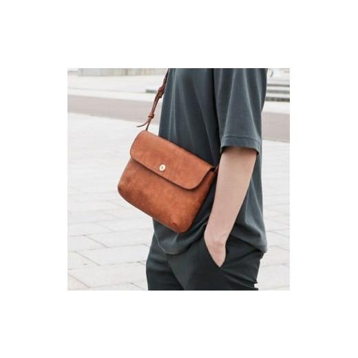 ふるさと納税 カバン ショルダーバッグ 兵庫県 神戸市 レンマ SITIO シティオ サコッシュ lemma コニャック コニャック