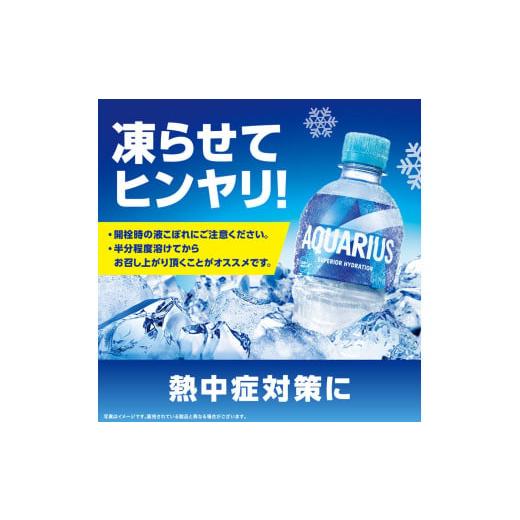 ふるさと納税 水・ミネラルウォーター 500mL〜999mL 愛媛県 西条市  3回定期便 アクエリアス 500mlPET 24本入り 1ケース　愛媛県西条市 ｜ スポーツドリンク …_3
