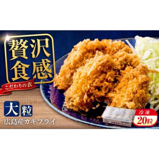 ふるさと納税 牡蠣 広島県 福山市 スピード発送 冷凍 大粒 カキフライ 20粒 広島県産 冷凍カキフライ 広島牡蠣 牡蠣 かき カキ 料理 簡単 魚介類 海鮮 ギフト…