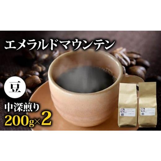 ふるさと納税 コーヒー コーヒー豆 静岡県 藤枝市 コーヒー豆 エメラルドマウンテン 400g コーヒー 高級 中深煎り コロンビア 鮮度 新鮮 自家焙煎 珈琲 藤枝市…