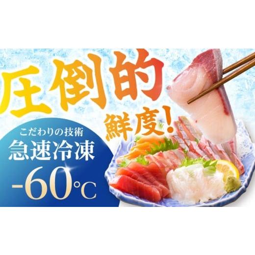 ふるさと納税 旬の鮮魚等 長崎県 五島市  3回定期便 海鮮 超速冷凍鮮魚6種（5種+焼物用1種）五島市／金沢鮮魚 PEP065 刺身 さしみ 刺し身 刺身セット 刺身 刺…の画像