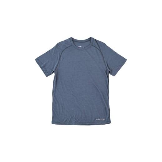 ふるさと納税 スポーツ・アウトドア 埼玉県 富士見市 0044-016 R×L(アールエル) メリノウール ウルトラライト ユニ Tシャツ(ユニセックス)ブルー XSサイ…