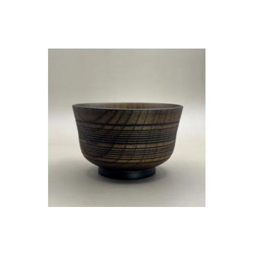 ふるさと納税 陶磁器・漆器・ガラス 和歌山県 海南市 線面汁椀 黒漆 黒漆