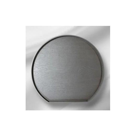 ふるさと納税 陶磁器・漆器・ガラス 和歌山県 海南市 半月トレイ シルバー シルバー