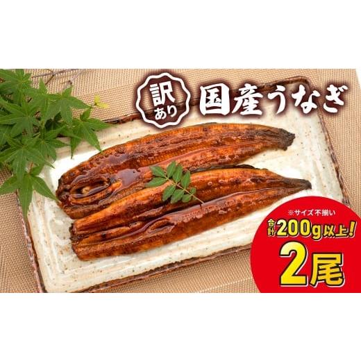 ふるさと納税 うなぎ 茨城県 境町 2026年3月発送 訳あり さかい河岸水産 国産うなぎ お試し 2尾 200g以上 人気 鰻 うなぎ蒲焼 K2629 2026年3月内発送
