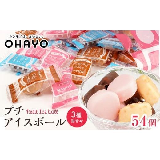 ふるさと納税 菓子 アイス 岡山県 岡山市 12月発送 オハヨー乳業 プチアイスボール 10ml×54個 アイスクリーム ギフト | アイス あいす ミルクアイス バニラ …
