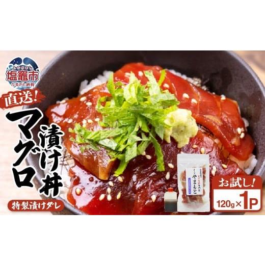 ふるさと納税 加工品等 宮城県 塩竈市 直送マグロ使用 お試し まぐろパック 特製漬けタレ付き 120g×1パック 塩竈市 塩釜 TUNA まぐろ屋やまもと | tu00001-…