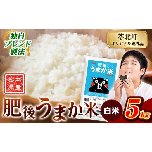 ふるさと納税 米 ブレンド 熊本県 苓北町 米 熊本県産 肥後うまか米 5kg 白米 [7-14日以内に出荷予定(土日祝を除く)]精米 こめ コメ お米 おこめ ブレンド米…