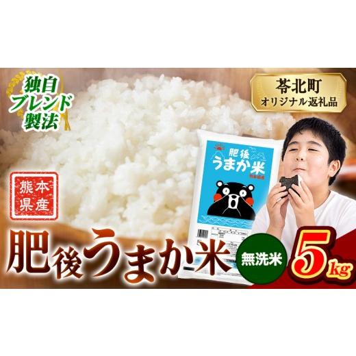 ふるさと納税 米 コシヒカリ 熊本県 苓北町 米 熊本県産 肥後うまか米 5kg 無洗米 [7-14日以内に出荷予定(土日祝を除く)]精米 こめ コメ お米 おこめ ブレン…