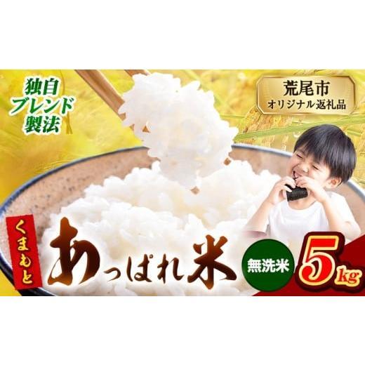 ふるさと納税 米 ブレンド 熊本県 荒尾市 熊本県産 くまもとあっぱれ米 ブレンド米 5kg 熊本県産 ふるさと納税 無洗米 精米 米 こめ ふるさとのうぜい コメ お…