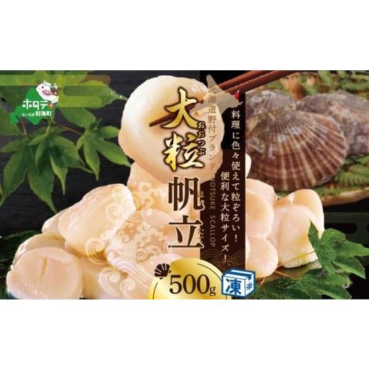 ふるさと納税 魚貝類 ホタテ 北海道 別海町 野付産 漁協直送 冷凍ホタテ 貝柱 大粒ホタテ500g NK000NDT0 ( ほたて ホタテ 帆立 貝柱 ホタテ貝柱 北海道 大粒…