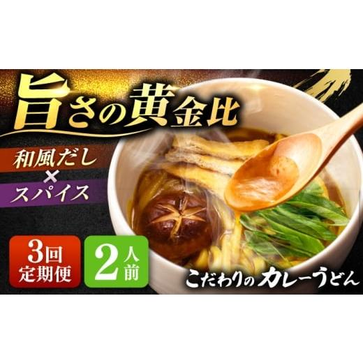 ふるさと納税 うどん 生・半生めん 愛知県 愛西市 2人前×3回定期便 うどん カレーうどん 2人前×3ヵ月 お取り寄せ ご当地 麺 うどん麺 名古屋 名物 七五八庵…