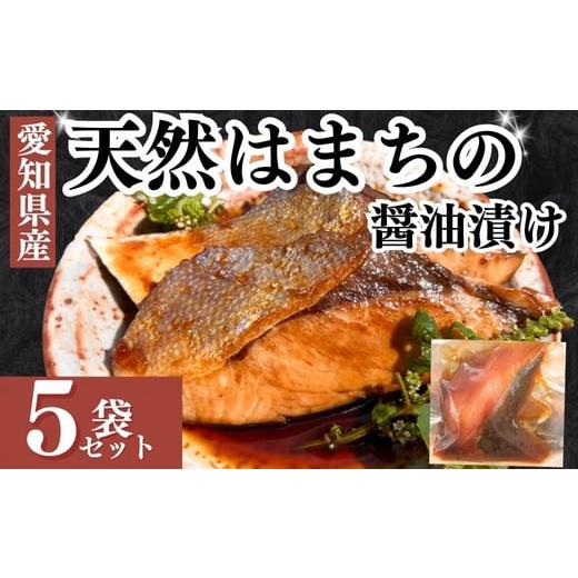 ふるさと納税 魚貝類 愛知県 南知多町 岬だよりの 天然はまちの醤油漬け 5袋セット 個包装 魚 魚介類 海鮮 お魚 はまち ハマチ 漬け丼にも 天然 国産 美味しい…