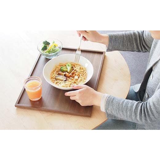ふるさと納税 木工品・竹工品 北海道 - 旭川家具 コサイン トレー（大） 北海道タモ HOKKAIDO WOOD 旭川家具 木製 トレー 大 収納 家具 北海道産 タモ材 国産 …の画像