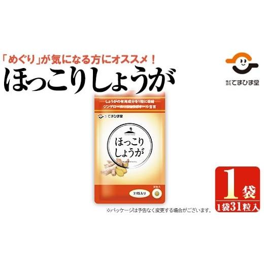 ふるさと納税 加工品等 鹿児島県 日置市 No.1295 ほっこりしょうが(31粒×1袋) 鹿児島 日置市 健康食品 加工食品 サプリ 栄養バランス 食生活 安心安全 てまひ…
