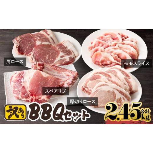 ふるさと納税 豚肉 焼肉・バーベキュー 鹿児島県 鹿屋市 鹿屋産豚 BBQセット 計2.45kg 10月お届け KN079-014-10 (11)10月お届け