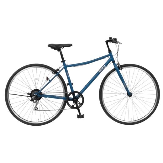 ふるさと納税 自転車 シティサイクル 大阪府 泉佐野市 STYLE KIX クロスバイク276 マットネイビー 27型 自転車 完成品 組み立て不要 アウトドア サイクリング …の画像
