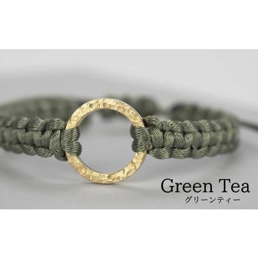 ふるさと納税 アクセサリー ブレスレット 石川県 小松市 Bracelet -The SUN- Green Tea ゴールド ブレスレット グリーンティー Green Tea ゴールド ブレスレッ…