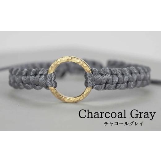 ふるさと納税 アクセサリー ブレスレット 石川県 小松市 Bracelet -The SUN- Charcoal Gray ゴールド ブレスレット チャコールグレー Charcoal Gray ゴールド …