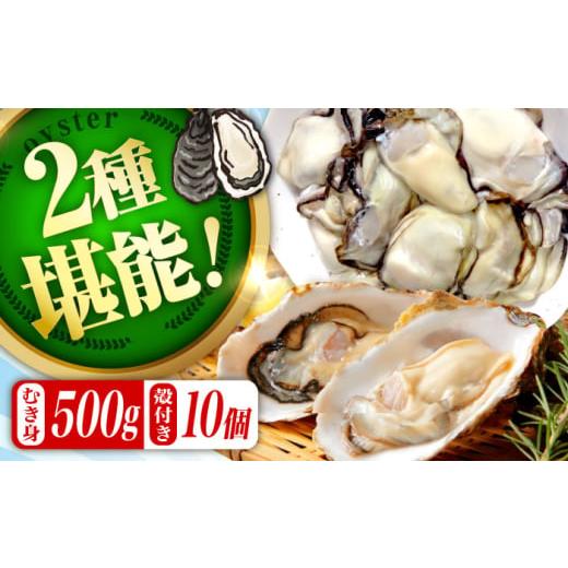 ふるさと納税 牡蠣 生牡蠣 広島県 江田島市 2月28日(土)着 高品質の牡蠣を産地直送 生牡蠣 着日指定可能 『てつまるかき』牡蠣 むき身500g・殻付き10個セッ…