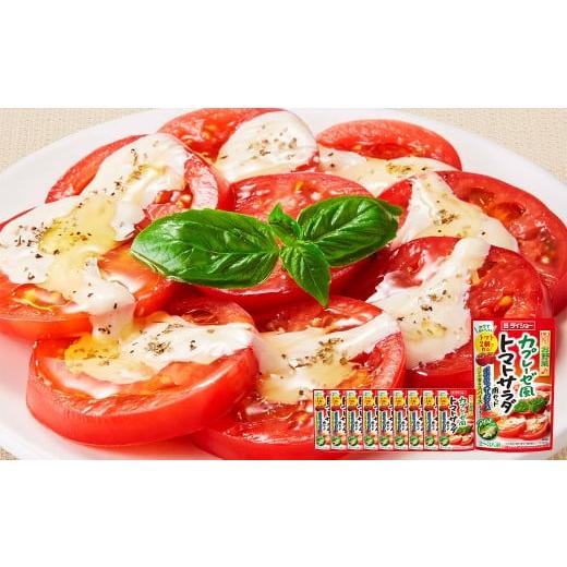 ふるさと納税 加工品等 チーズ 福岡県 久山町 カプレーゼ風トマトサラダ用 セット 53.5g×10袋 カプレーゼ風トマトサラダ カプレーゼ風 カプレーゼ トマトサラ…