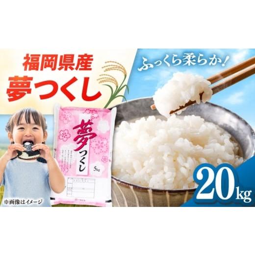 ふるさと納税 米 福岡県 桂川町 福岡県産米 夢つくし 20kg (5kg×4袋) 精米 米 20kg 5kg 5キロ kome 福岡県産 お米 こめ コメ 白米 国産 おこめ お米 白米 こ…