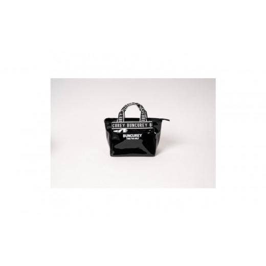 ふるさと納税 カバン 愛知県 名古屋市 BUNCUREY エナメルカートバック(BM23SS-17-037)[ブラック] ブラック