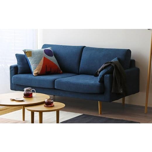 ふるさと納税 家具 福岡県 筑後市  ダークグレー 高野木工 LEO SOFA レオソファ 2.5人掛け オーク脚 5年保証 ソファ インテリア 家具 九州 福岡県 筑後市 ダー…の画像