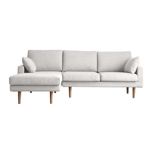 ふるさと納税 家具 福岡県 筑後市 ダークグレー 高野木工 LEO SOFA レオソファ カウチタイプ シェーズロング (左肘) + 2人掛け (右肘) ウォルナット脚 5…