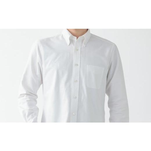 ふるさと納税 服 男 熊本県 人吉市 プレミアムオックスフォードシャツ/メンズ LLサイズ / ファッション 服 衣類 トップス シャツ ワイシャツ Yシャツ メン…