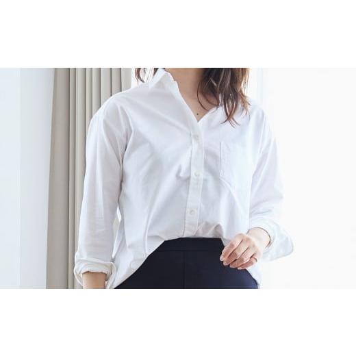 ふるさと納税 服 女 熊本県 人吉市 プレミアムオックスフォードシャツ/レディース (サイズ:36) / ファッション 服 衣類 トップス シャツ ワイシャツ Yシ…