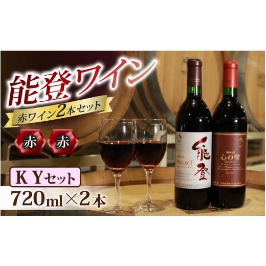 ふるさと納税 ワイン セット 石川県 穴水町 12月配送 能登ワイン 赤ワイン 2本セット KYセット KYセット 12月配送 寄附額:21,000円